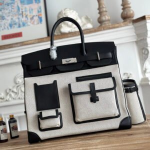 Black cargo 53 travel bag Synchronous wax thread sewing all-steel hardware