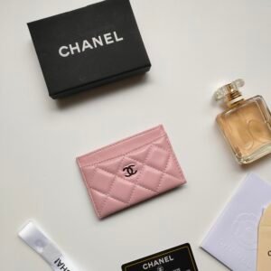 CHANEL card holder👍Model number: AP0213 Size: 7.5×11.2×0.5cm Sheepskin inside and outside😍😍Fine workmanship High-end quality [Rose] Complete accessories