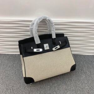 P330-340
Second-hand style 𝗕𝗞canvas Birkin bag
: Classic black 25cm 30cm